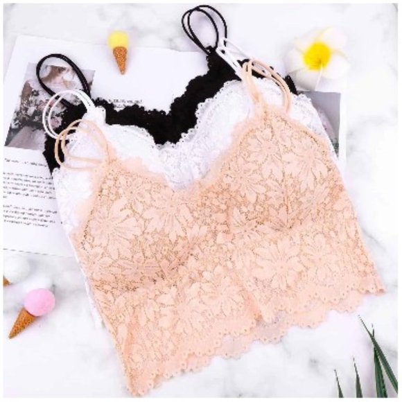 UIG 3 Pieces Lace Bralette for Women - Picture 2 of 8